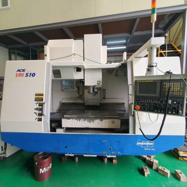두산 ACE-VM510 2006년식 12,000RPM 판매합니다.